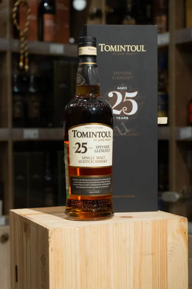 В магазине Крю Профи Tomintoul Speyside Glenlivet 25 years 0.7 л