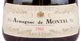 Арманьяк De  Montal 1961 0.7 л