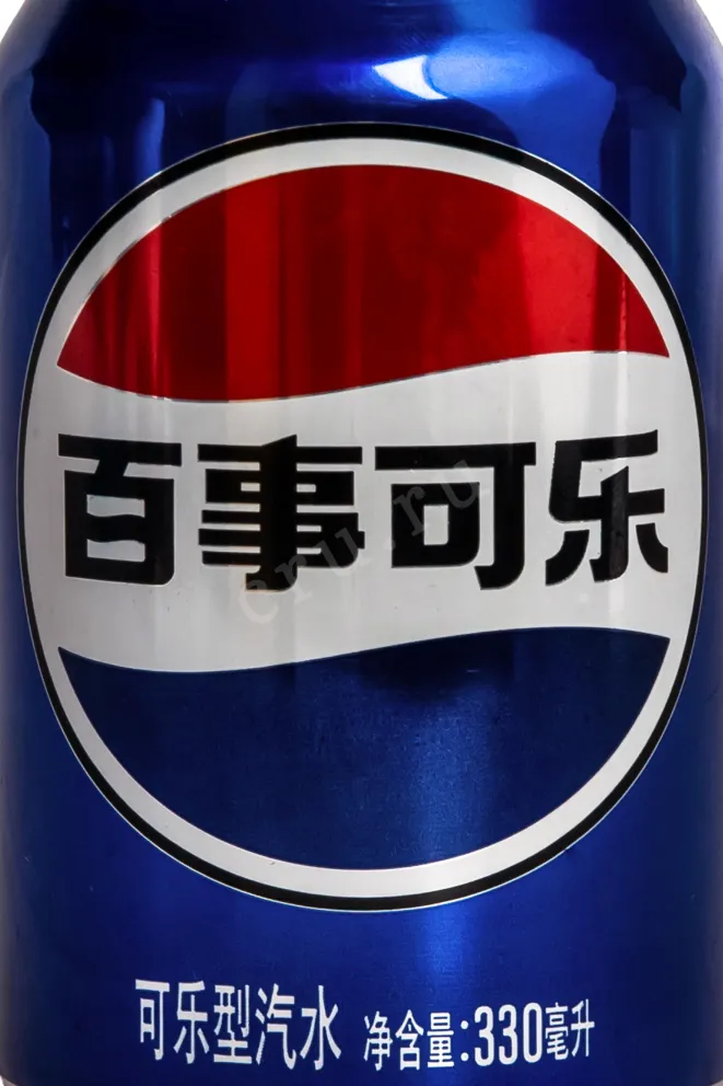 Этикетка Pepsi Cola 0.33 л