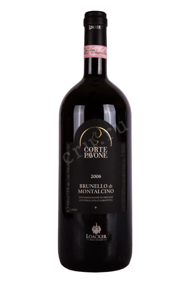 Бутылка Corte Pavone Brunello di Montalcino in wooden box 2006 1.5 л