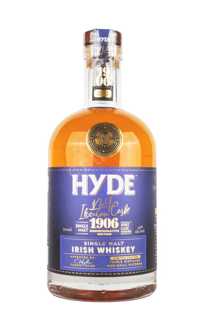 Бутылка Hyde №9 Port Cask Finish gift box 0.7 л