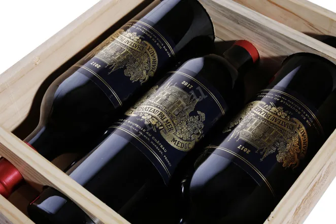 В деревянной коробке Chateau Palmer Margaux 2017 0.75 л