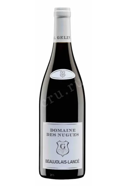 Вино Domaine des Nugues Rouge Beaujolais Lancie AOC 2023 0.75 л