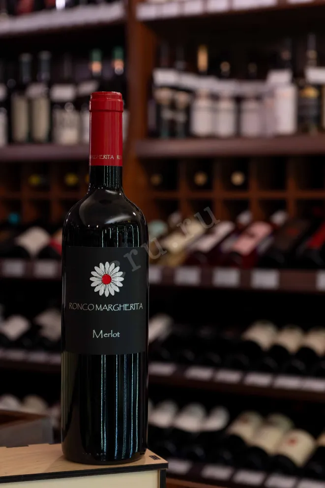 В магазине Крю Профи Ronco Margherita Merlot DOC 2023 0.75 л