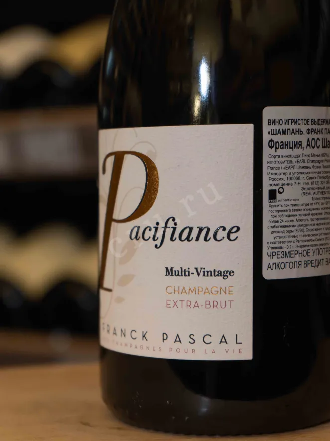 В магазине Крю Профи Franck Pascal Pacifiance 2014 0.75 л