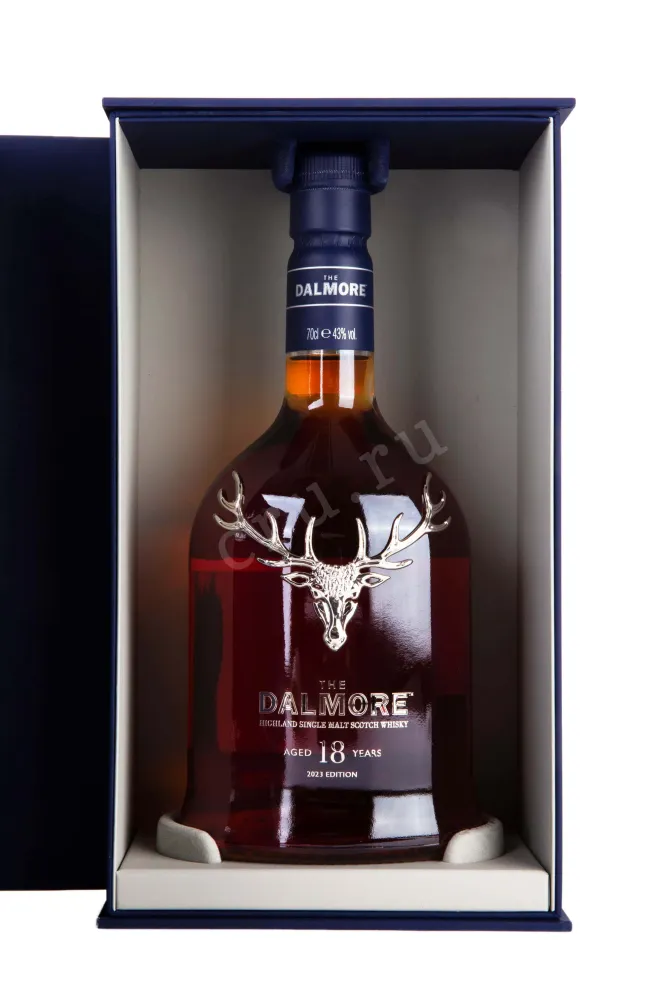 В подарочной коробке Dalmore 18 years 0.7 л