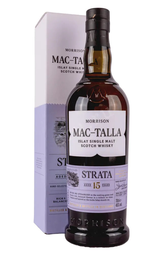 Виски Mac-Talla Strata 15 years in gift box  0.7 л
