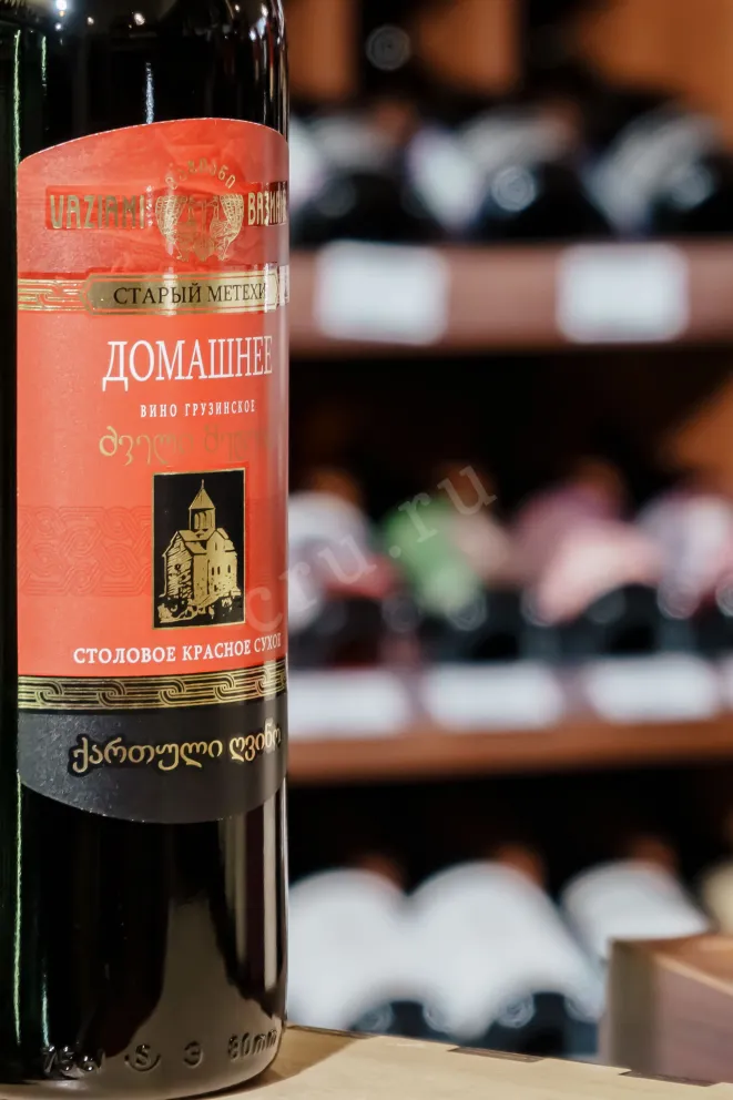В магазине Крю Профи Vaziani Old Methekhi red dry 2018 0.75 л