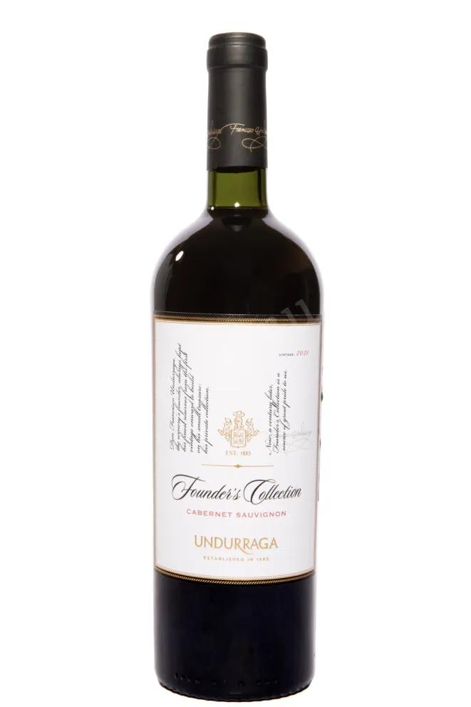 Вино Undurraga Founder's Collection Cabernet Sauvignon DO 2021 0.75 л