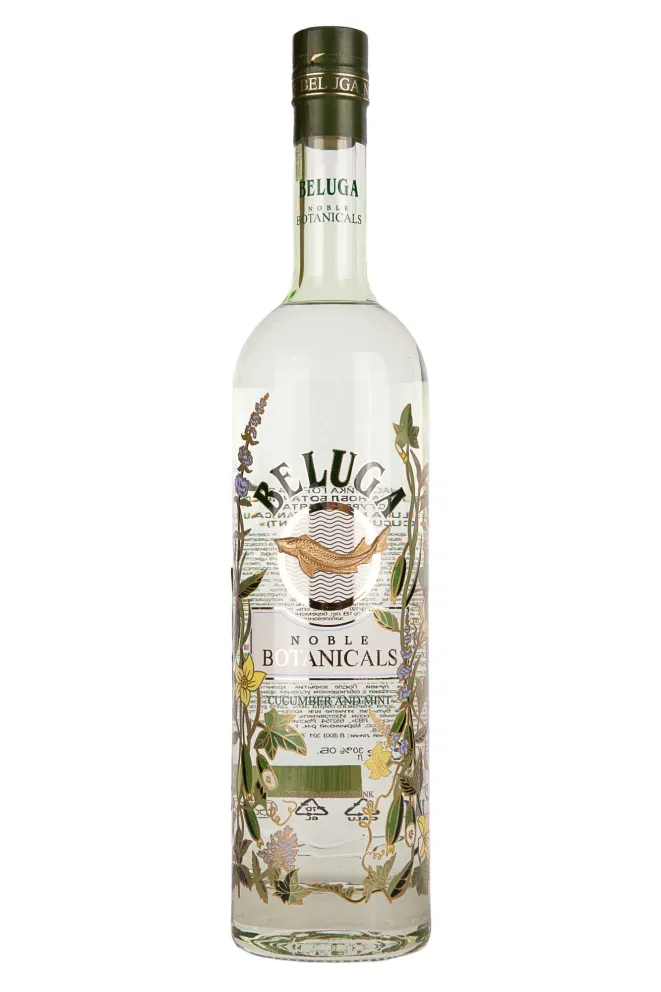 Настойка Белуга Нобл Ботаникалс Огурец и Мята  0.7 л