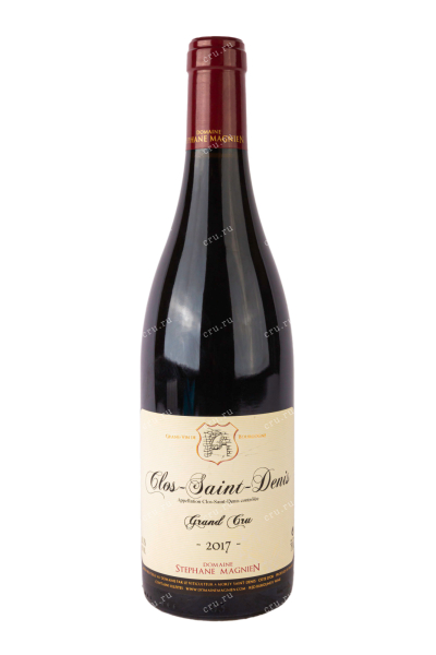 Вино Clos Saint-Denis Grand Cru Domaine Stephane Magnien 2017 0.75 л