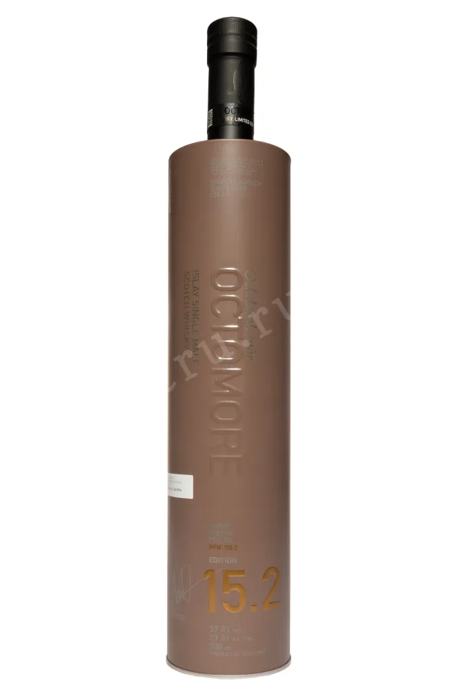 В тубе Bruichladdich Octomore Edition 15.2 in tube 0.7 л
