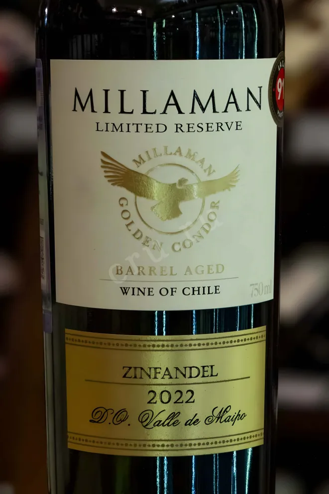 В магазине Крю Профи Millaman Limited Reserve Zinfandel 2022 0.75 л
