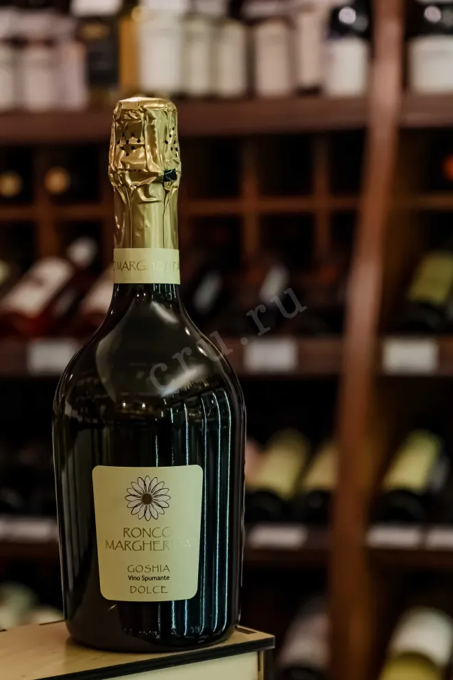 В магазине Крю Профи Ronco Margherita Goshia Spumante Dolce 2023 0.75 л