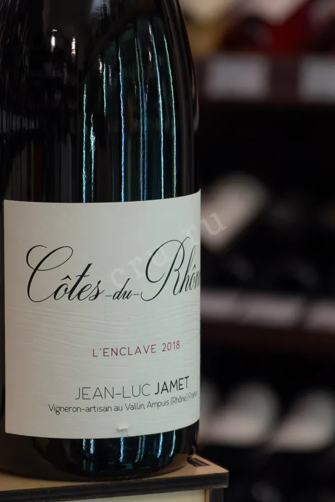 В магазине Крю Профи Domaine Jean-Luc Jamet Cotes-du-Rhone L'Enclave 2018 0.75 л