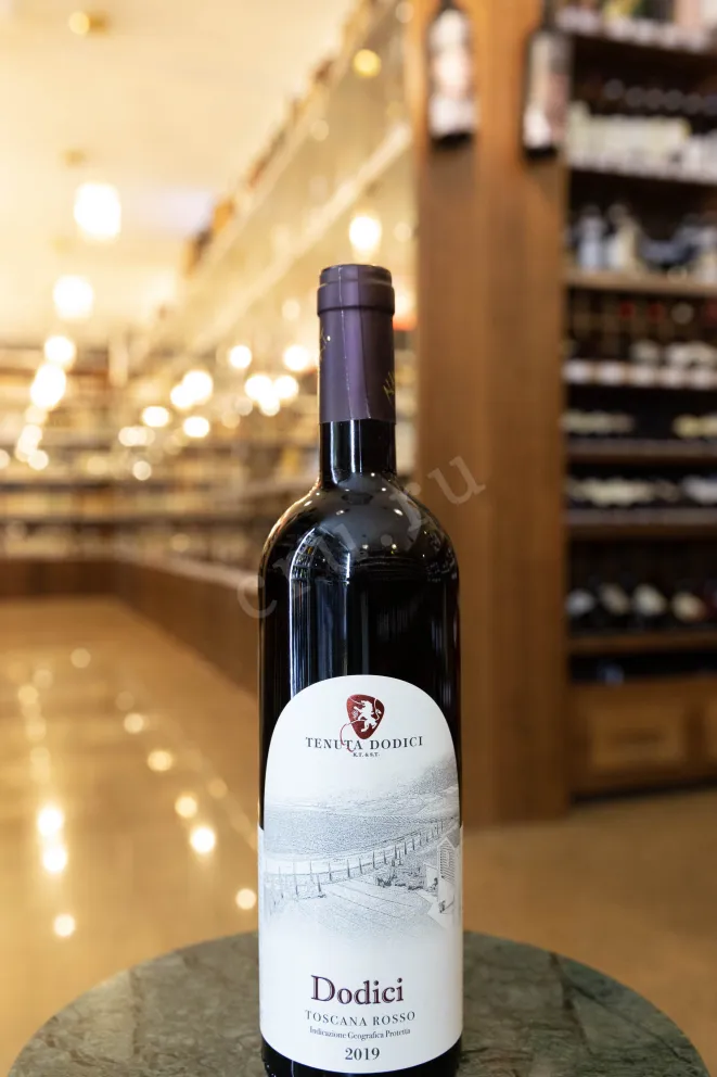 В магазине Крю Профи Dodici Toscana Rosso 2019 0.75 л