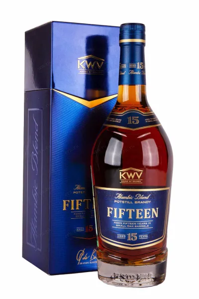 Бренди KWV 15 years in gift box  0.75 л