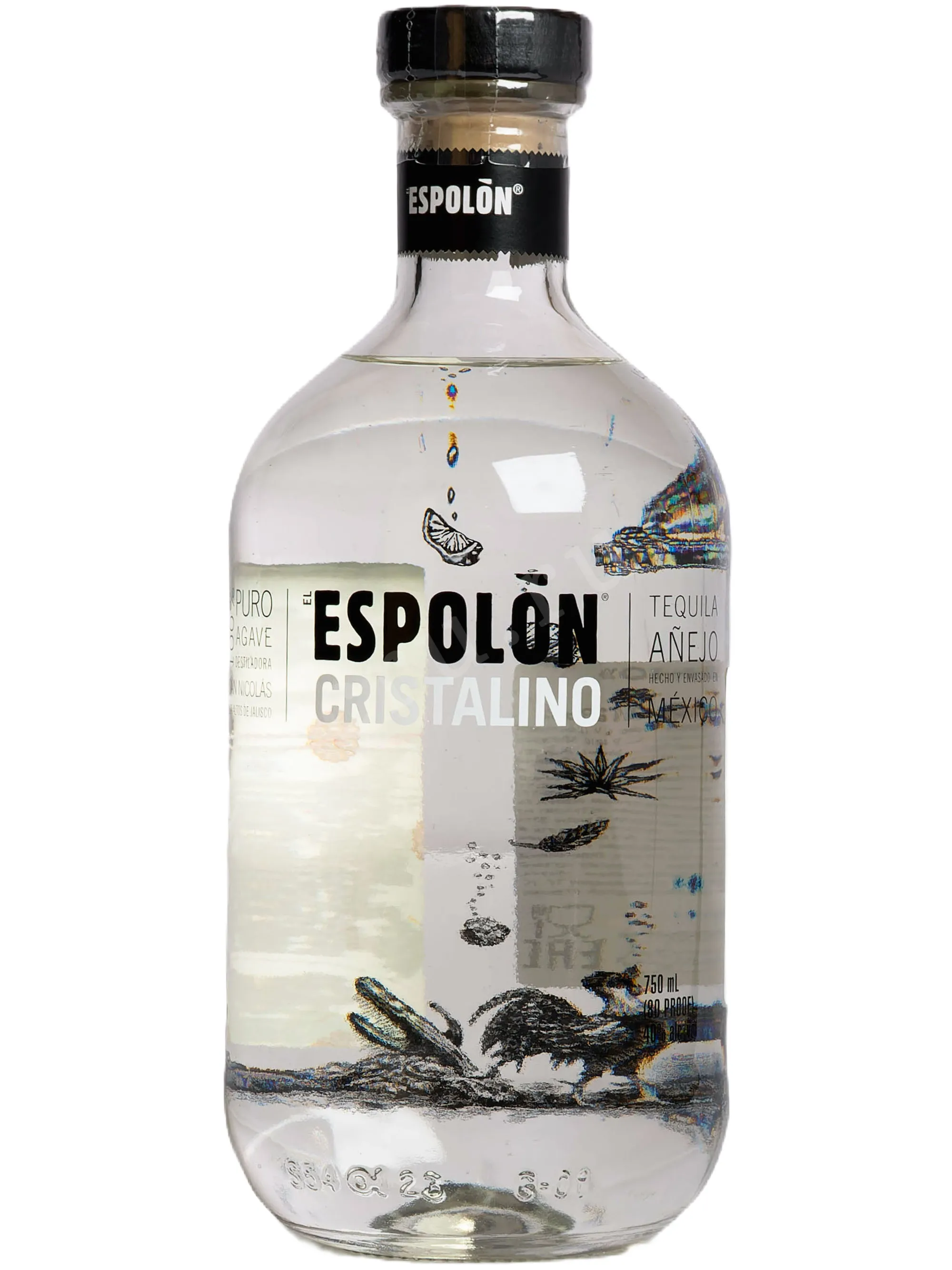 Espolon Cristalino in gift box 0.75 л купить - Текила Эсполон