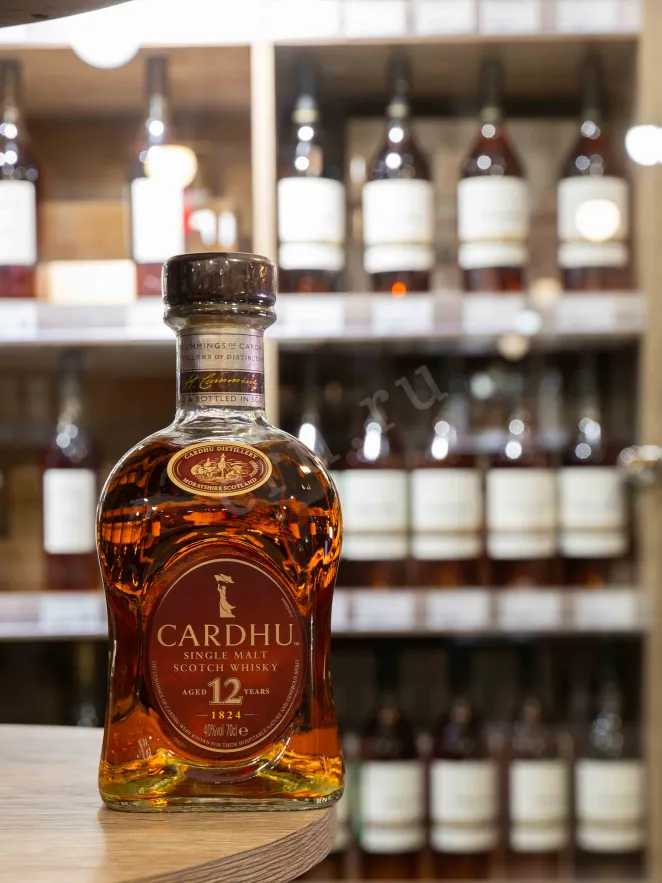 В магазине Крю Профи Cardhu 12 Years Single Malt in gift box with 2 glasses 0.7 л