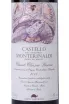 Этикетка Castello Monterinaldi Chianti Classico Riserva 2018 0.75 л