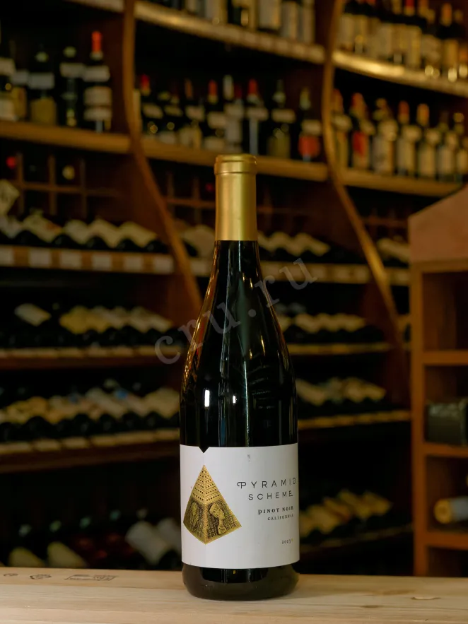 В магазине Крю Профи Pyramid Scheme California Pinot Noir 2023 0.75 л