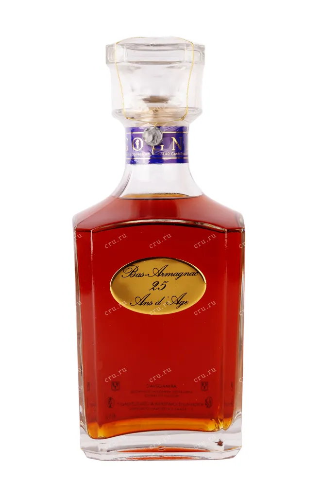 Бутылка Armagnac Baron de Sigognac 25 Аns d'Аge in gift box 1995 0.7 л