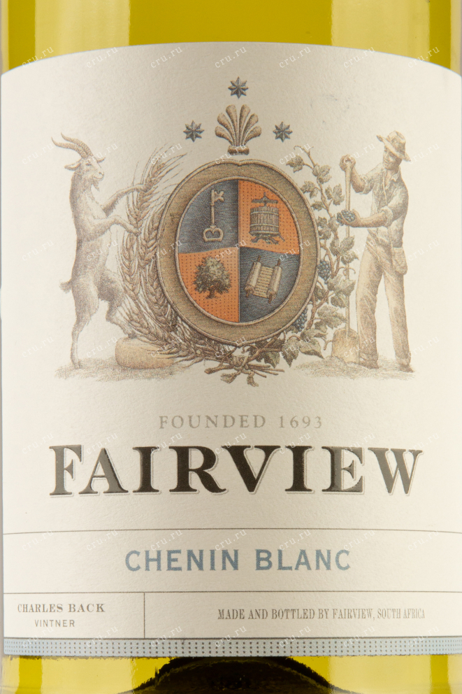 Этикетка Chenin Blanc Fairview Wines 2022 0.75 л