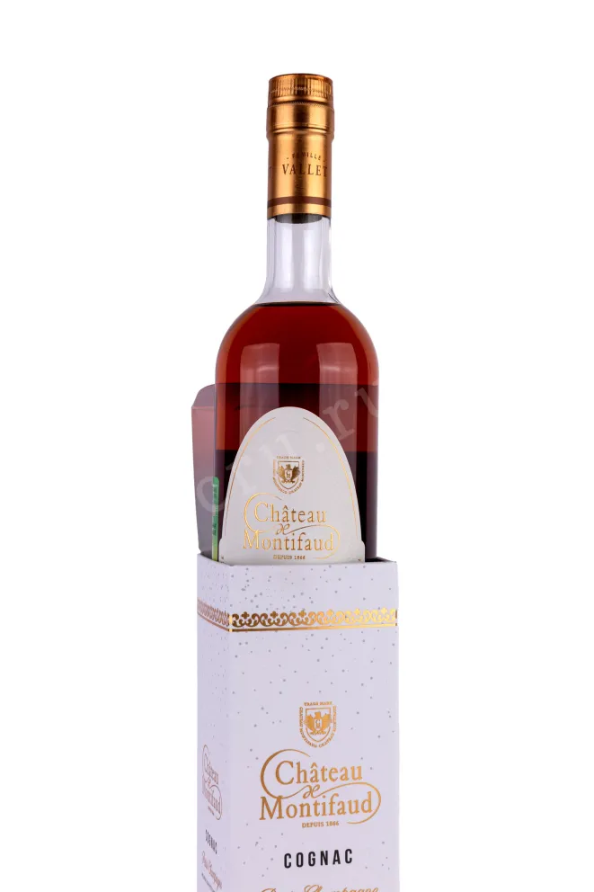 В подарочной коробке Petite Champagne Chateau de Montifaud Christmas Edition in tube  2002 0.5 л
