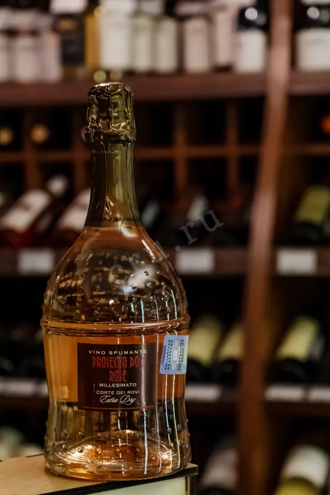 В магазине Крю Профи Corte Dei Rovi Rose Millesimato Extra Dry 2021 0.75 л