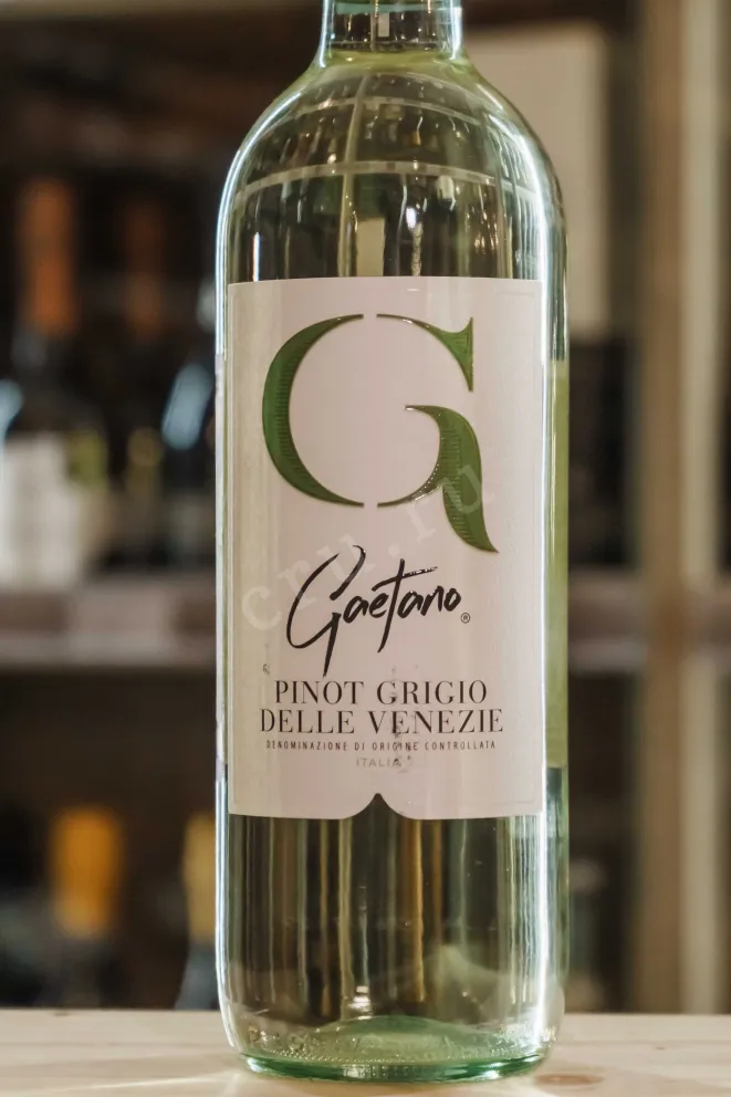 В магазине Крю Профи Gaetano Pinot Grigio Delle Venezie DOC 2024 0.75 л