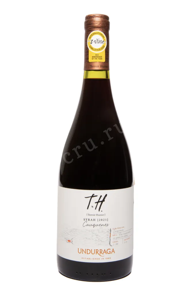 Вино Undurraga TH (Terroir Hunter) Syrah DO Cauquenes  2021 0.75 л