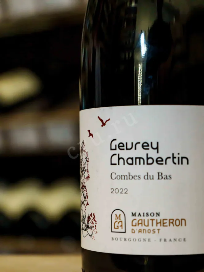 В магазине Крю Профи Maison Gautheron dAnost Gevrey-Chambertin Combes du Bas 2022 0.75 л