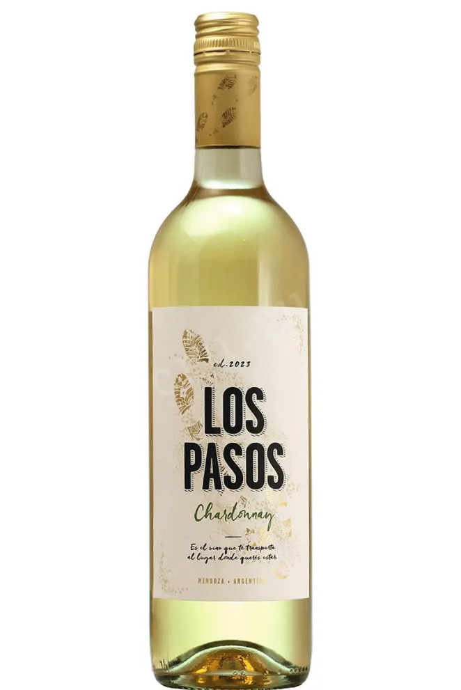 Вино Los Pasos Chardonnay 0.75 л