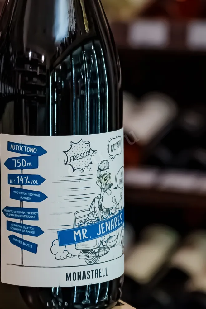 В магазине Крю Профи Mr. Jenares Monastrell 2022 0.75 л