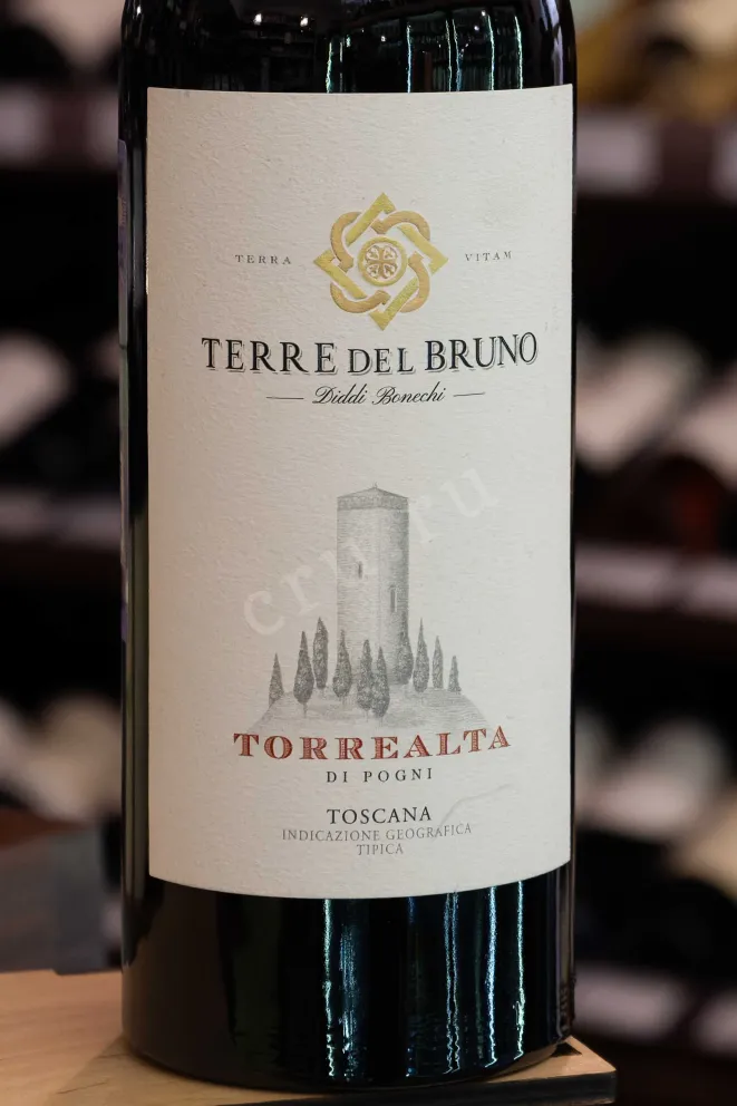 В магазине Крю Профи Terre del Bruno Torrealta Toscana wooden box 2021 0.75 л