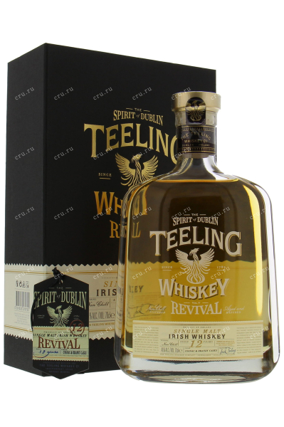 Виски Teeling Revival Single Malt Irish Whiskey 12 years old in gift box  0.7 л