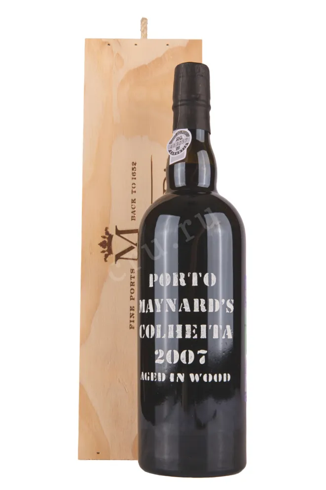 Портвейн Maynards Colheita Porto wooden box 2007 0.75 л