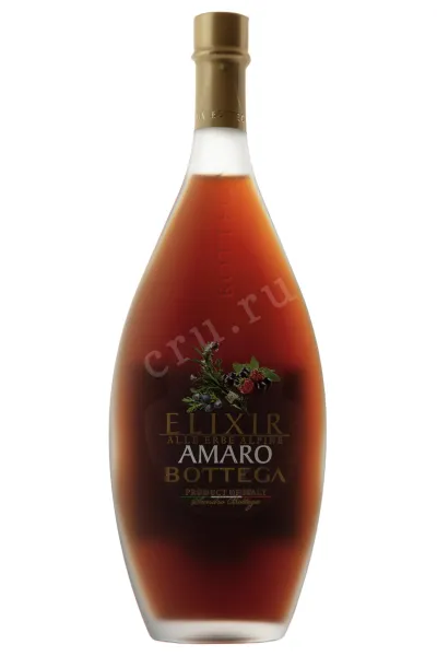 Ликер Bottega Elixir Amaro Erbe Alpine  0.5 л