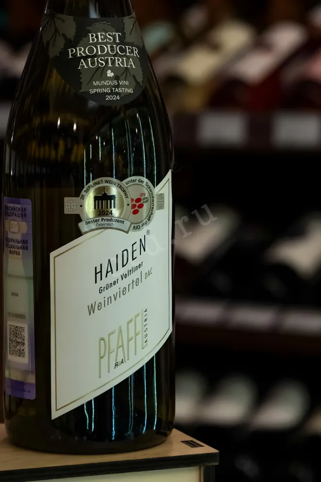 В магазине Крю Профи Weingut R&A Pfaffl Haiden Gruner Veltliner 2024 0.75 л