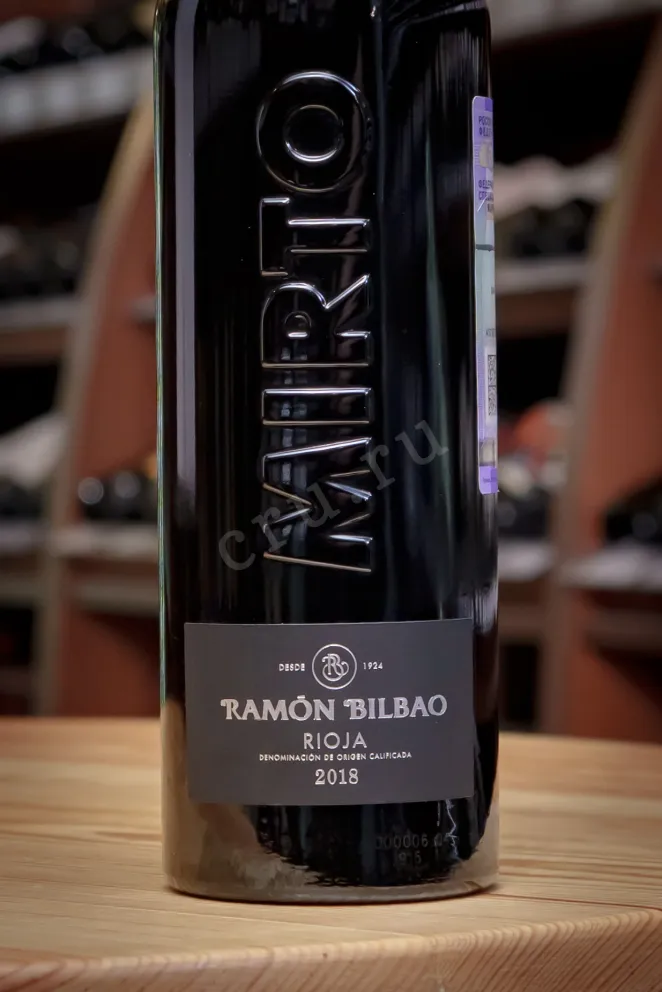 В магазине Крю Профи Bodegas Ramon Bilbao Mirto Rioja 2018 0.75 л