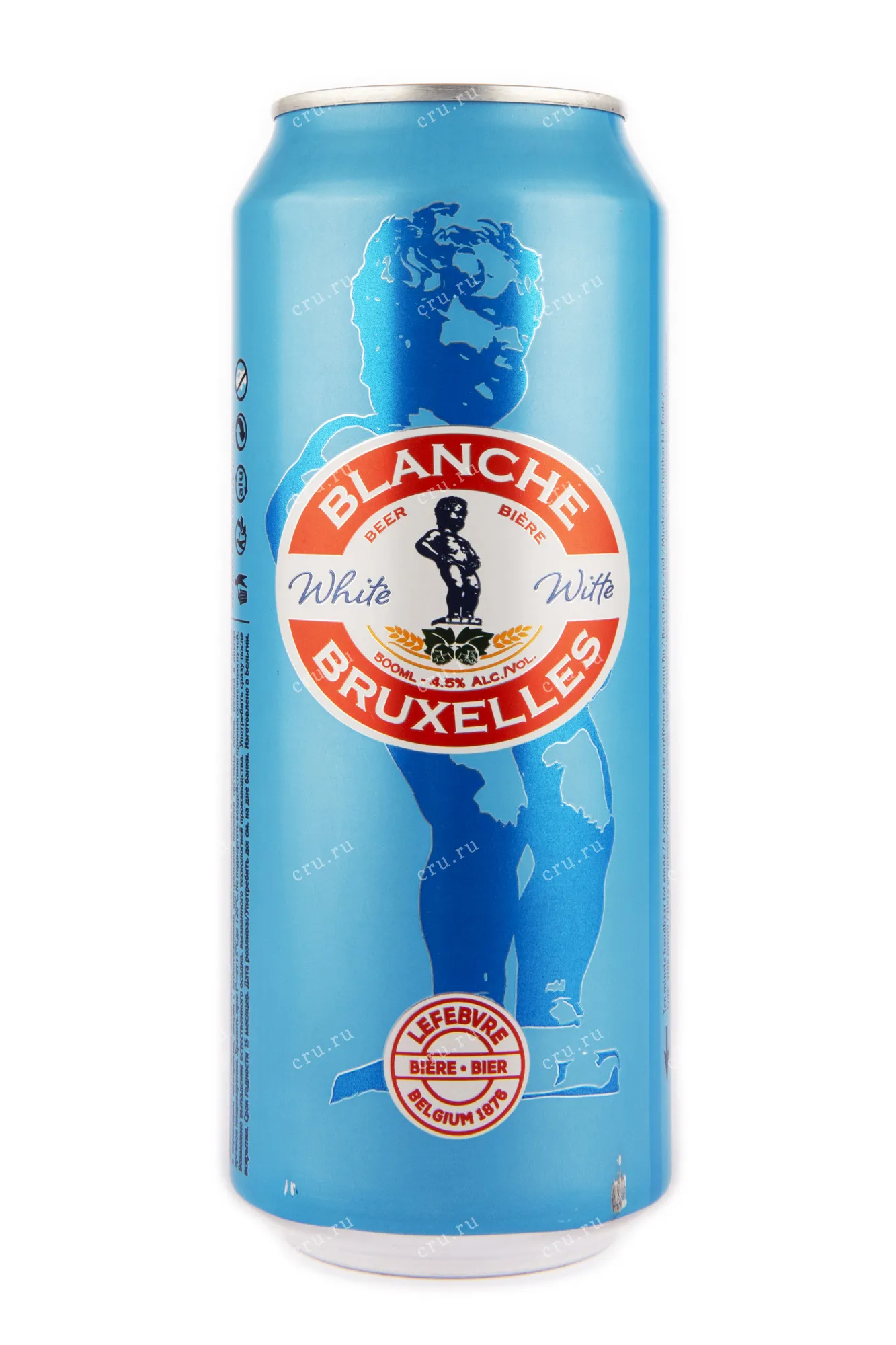 Фото — Пиво Blanche de Bruxelles  0.5 л