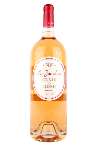 Вино Les Jamelles Clair de Rose 2020 1.5 л
