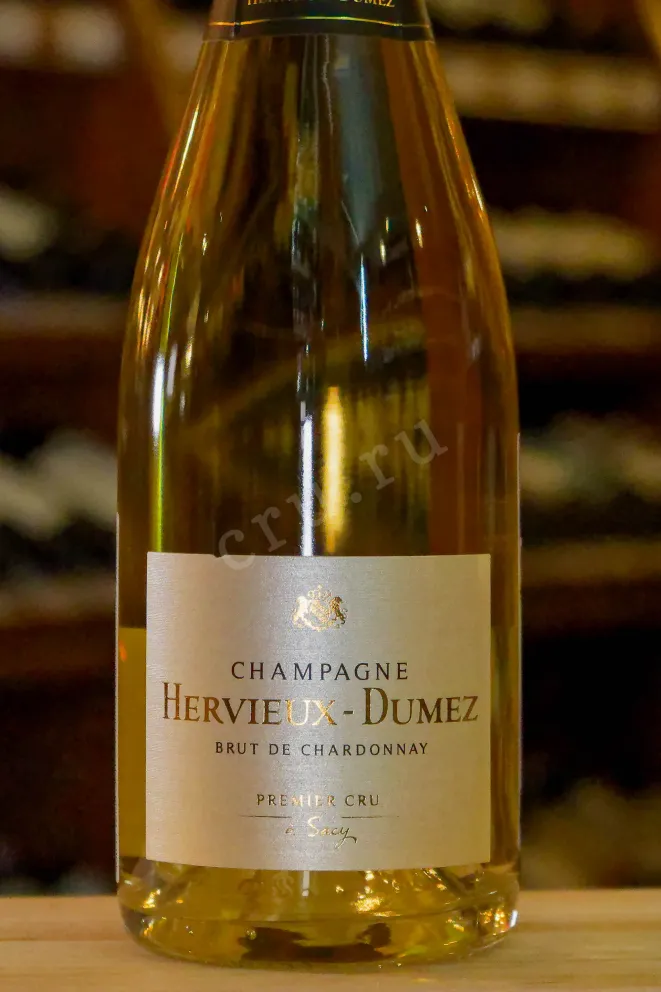 В магазине Крю Профи Hervieux-Dumez Brut de Chardonnay 2020 0.75 л