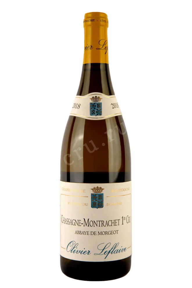Вино Olivier Leflaive Chassagne-Montrachet Premier Cru Abbey de Morgeot 2018 0.75 л