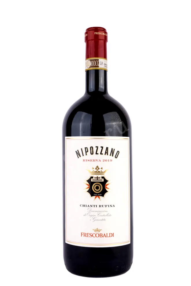 Бутылка Nipozzano Riserva Chianti Rufina wooden box 2019 1.5 л