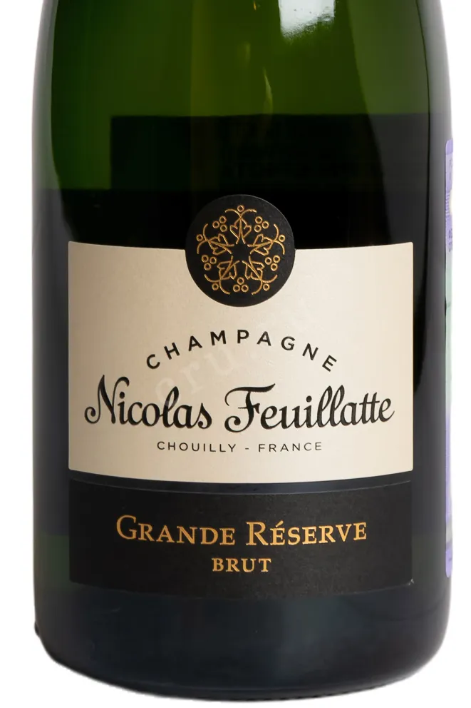 Этикетка Nicolas Feuillatte Grande Reserve Brut in gift box 0.75 л