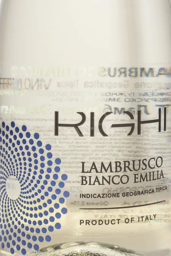 Этикетка Lambrusco Emilia Righi 2024 0.75 л