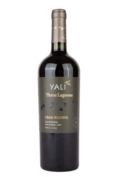 Вино Yali Three Lagoons Gran Reserva Carmenere 2019 0.75 л