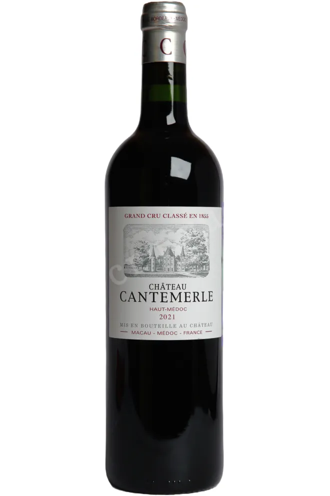 Вино Chateau Cantemerle Grand Cru Haut-Medoc Classe 2021 0.75 л