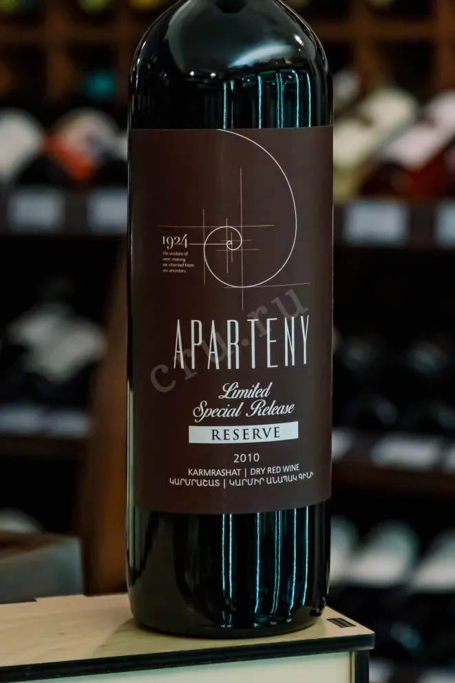 В магазине Крю Профи Aparteny Special Release Reserve 2010 0.75 л
